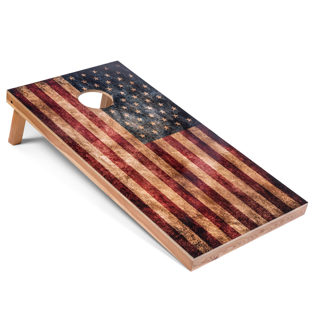 American Flag cornhole set